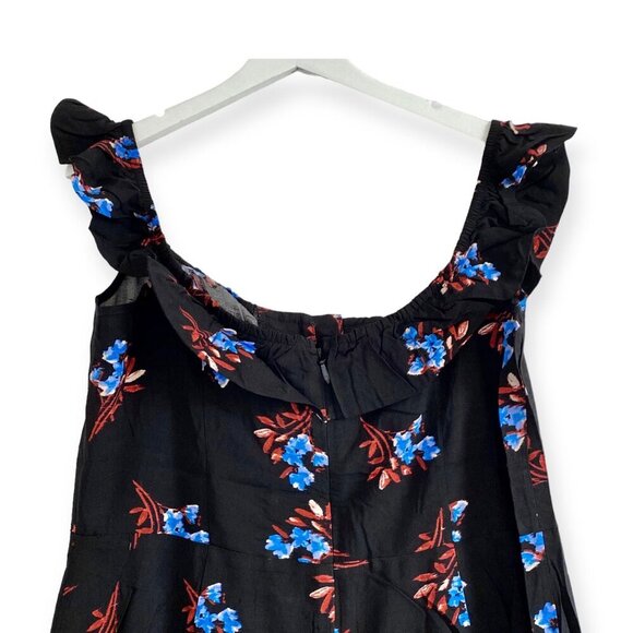 NWT City Chic Mini Dress, Blue Floral Off‎ the Shoulder, Size 16 Plus size - Picture 8 of 12